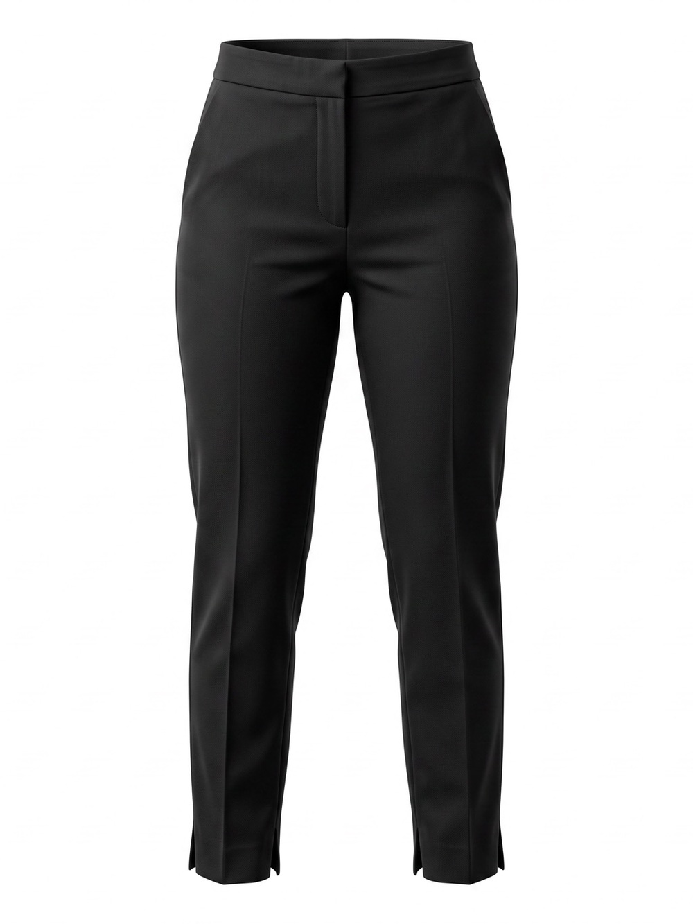 ZARA WOMAN Black Tailored Slim Leg Dress Pants Trousers | Size S